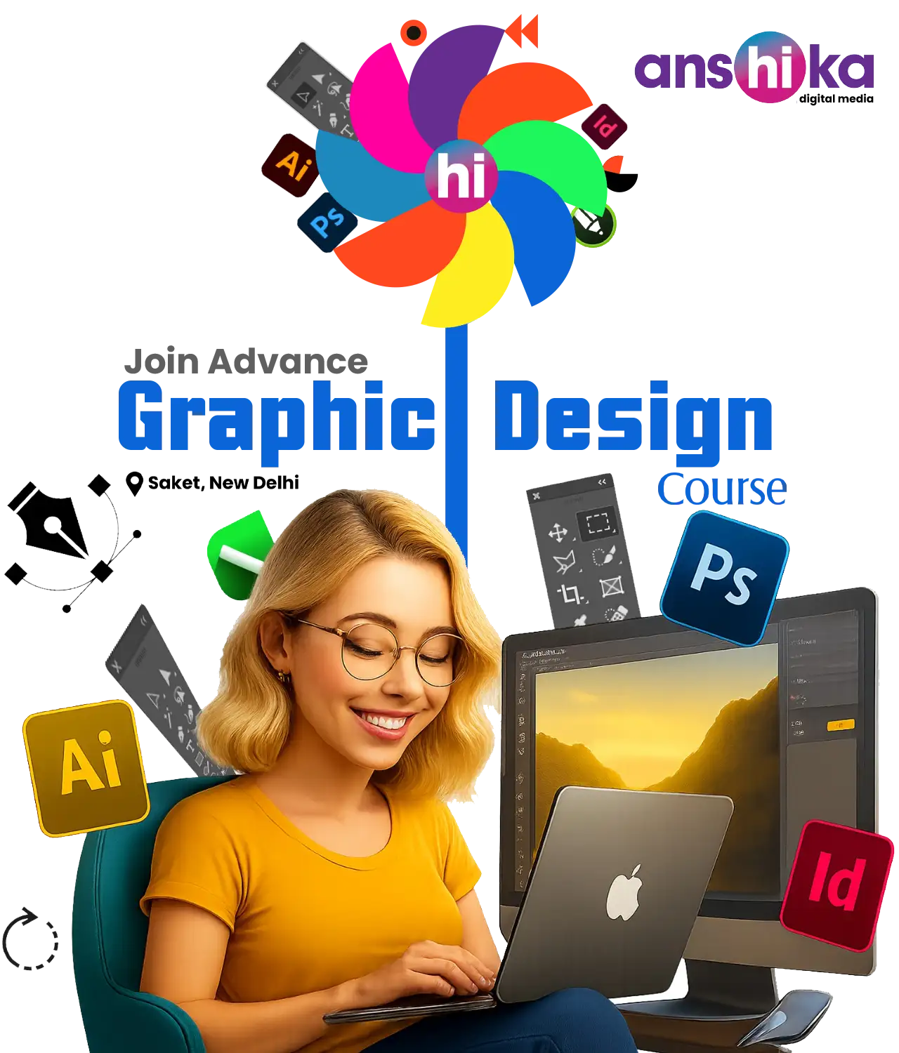 UI UX design practical project in Delhi