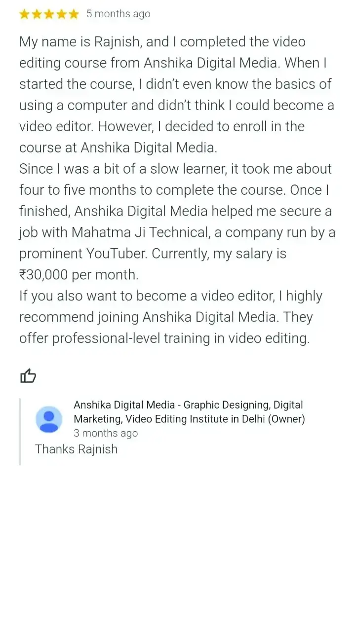Google Review 7