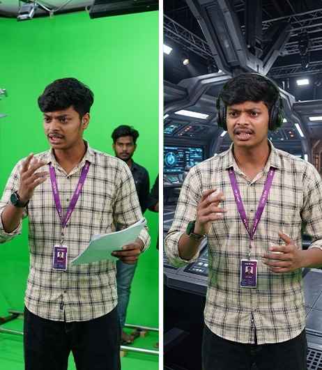 Video editing trainer teaching Adobe Premiere Pro class in Saket, Delhi